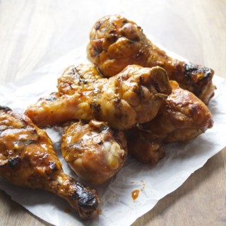 Smoked Buffalo Drumsticks, bet you can't eat just one! Ready in under 30 minutes! #glutenfree