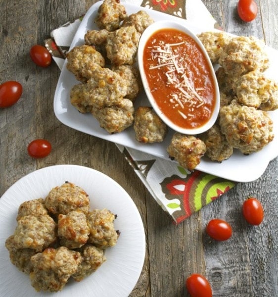 Easy Italian Sausage Balls Maebells