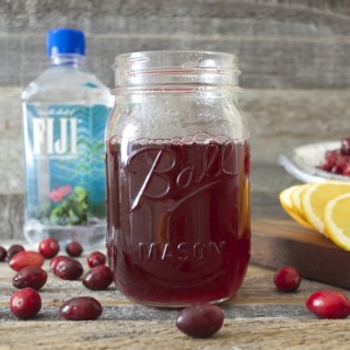 Slow Cooker Cranberry Syrup and Orange Poppy Seed Pancakes, the perfect holiday breakfast! www.maebells.com