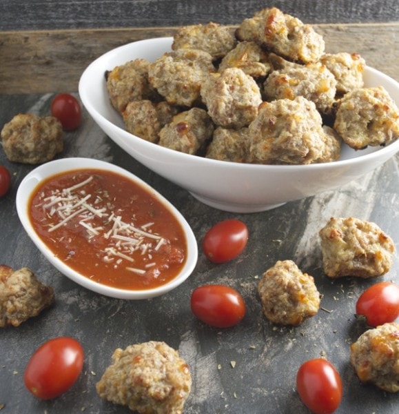 Easy Italian Sausage Balls Maebells