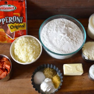 Savory Pepperoni Scones, a fun brunch recipe! #pepitup #collectivebias #ad