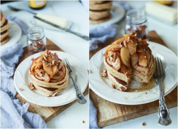 Fluffy Whole Wheat Pancakes