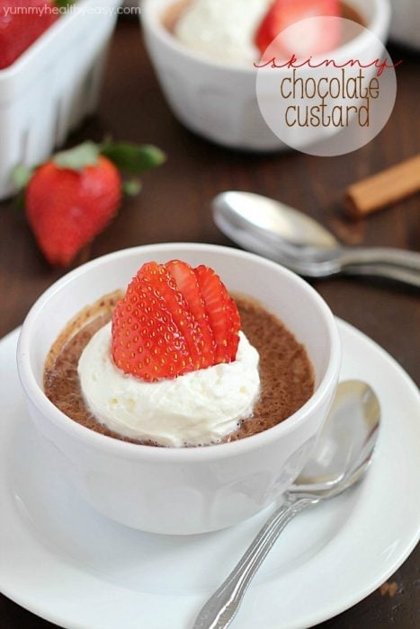 Skinny Chocolate Custard