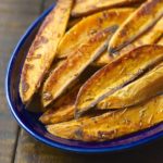 Rosemary Garlic Sweet Potato Wedges