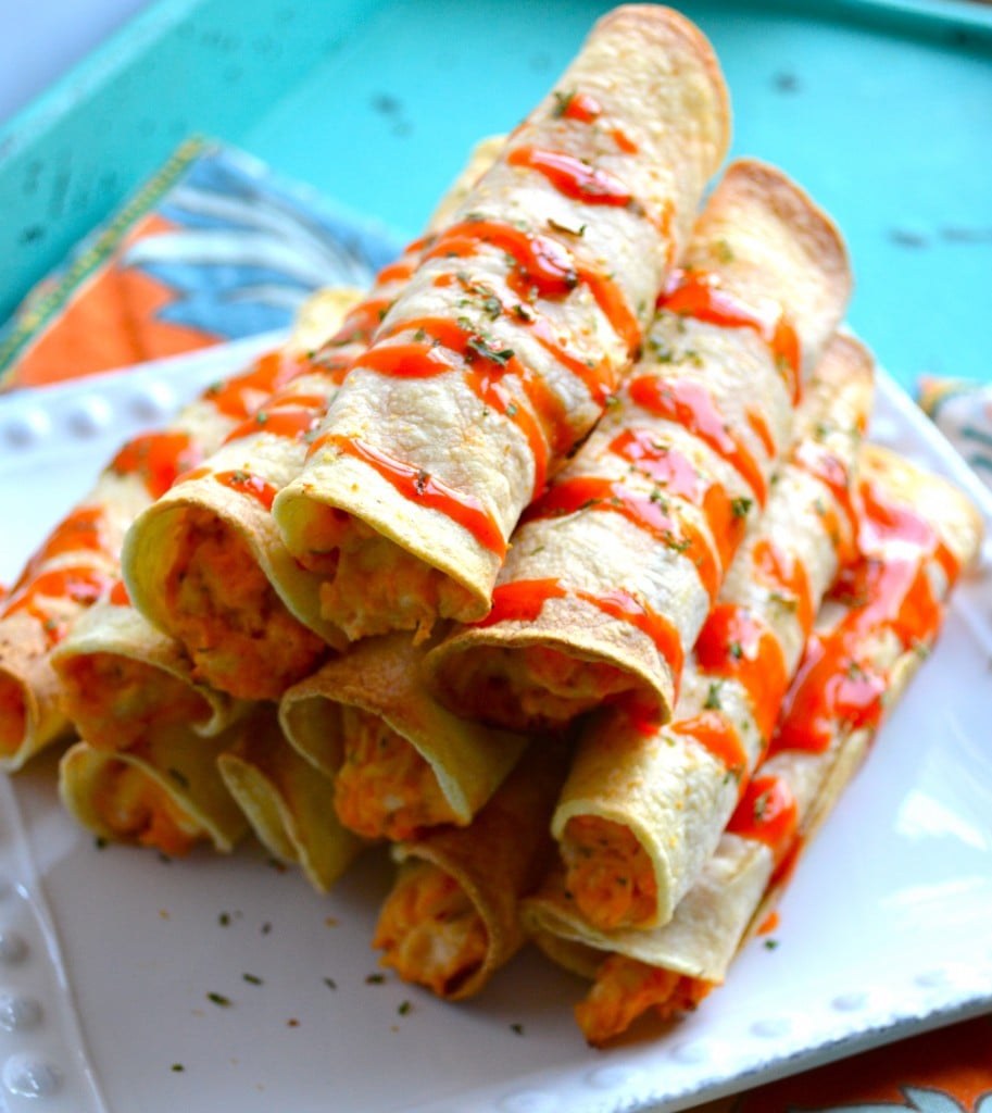 Buffalo Chicken Taquitos