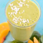 Mango and Peach Green Smoothie