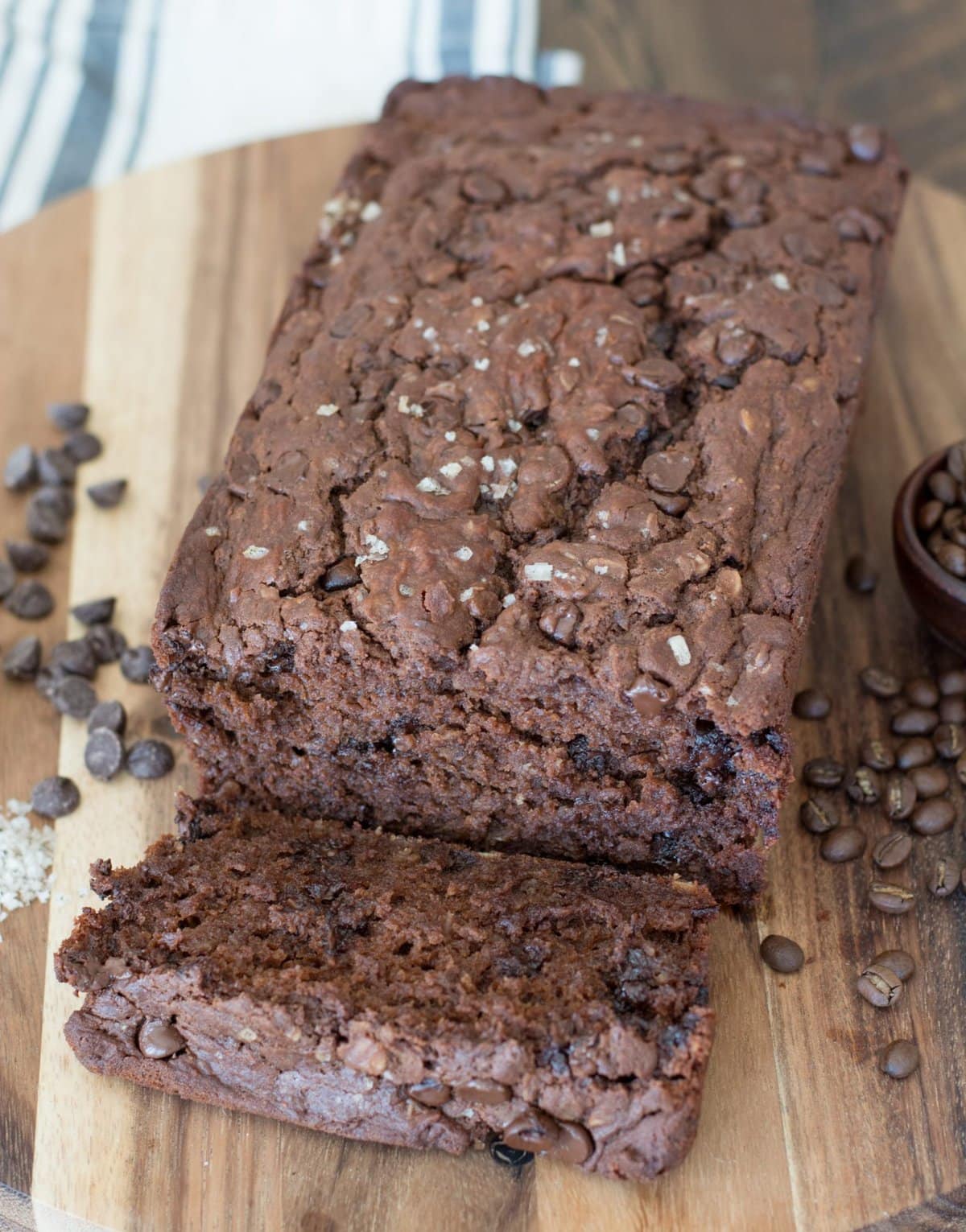 Dark Chocolate Espresso Bread Maebells