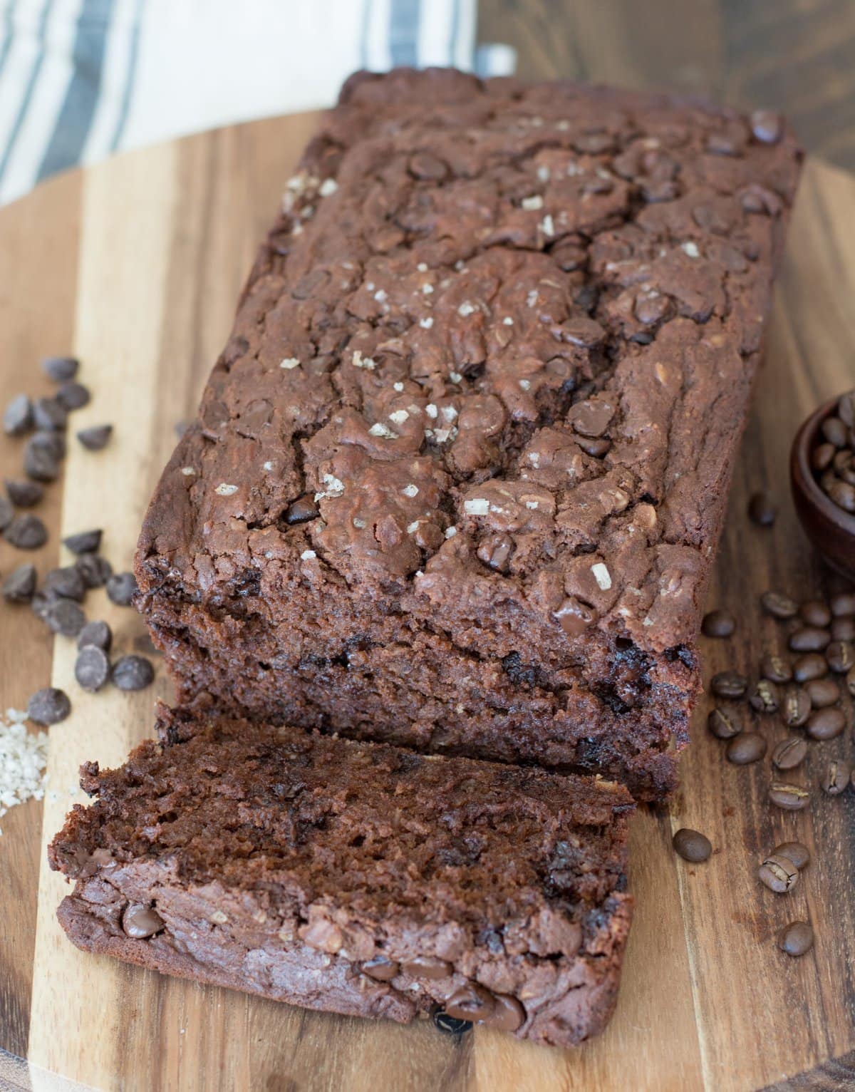 Dark Chocolate Espresso Bread Maebells