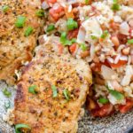 One Pan Pork Chops and Rice