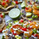 Easy Cajun Shrimp Tostadas