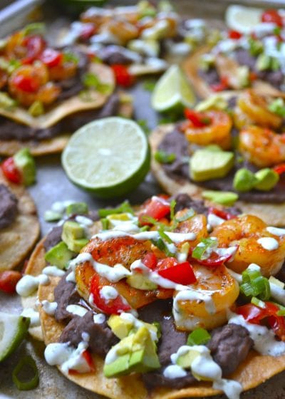 Shrimp Tostadas