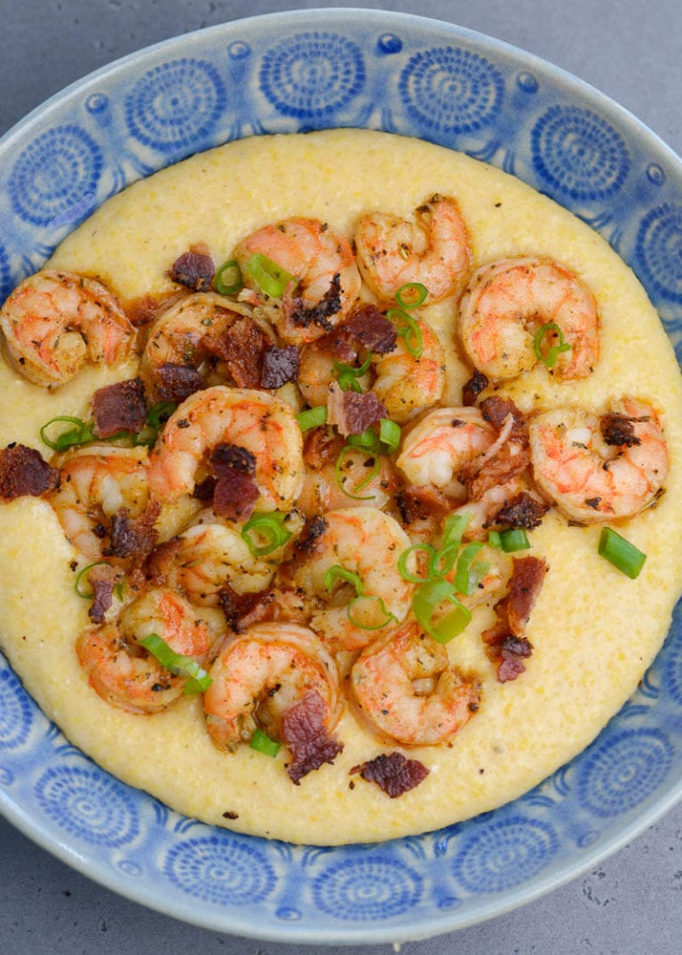 Cheesy Shrimp and Grits Recipe (The BEST!) - Maebells