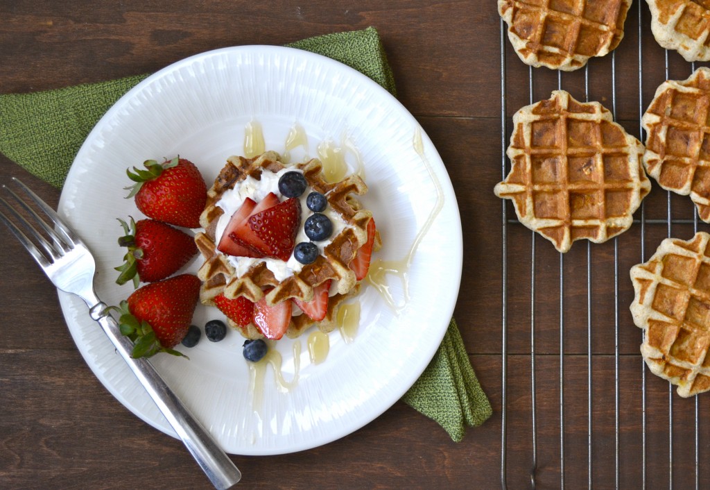 Banana Nut Waffles