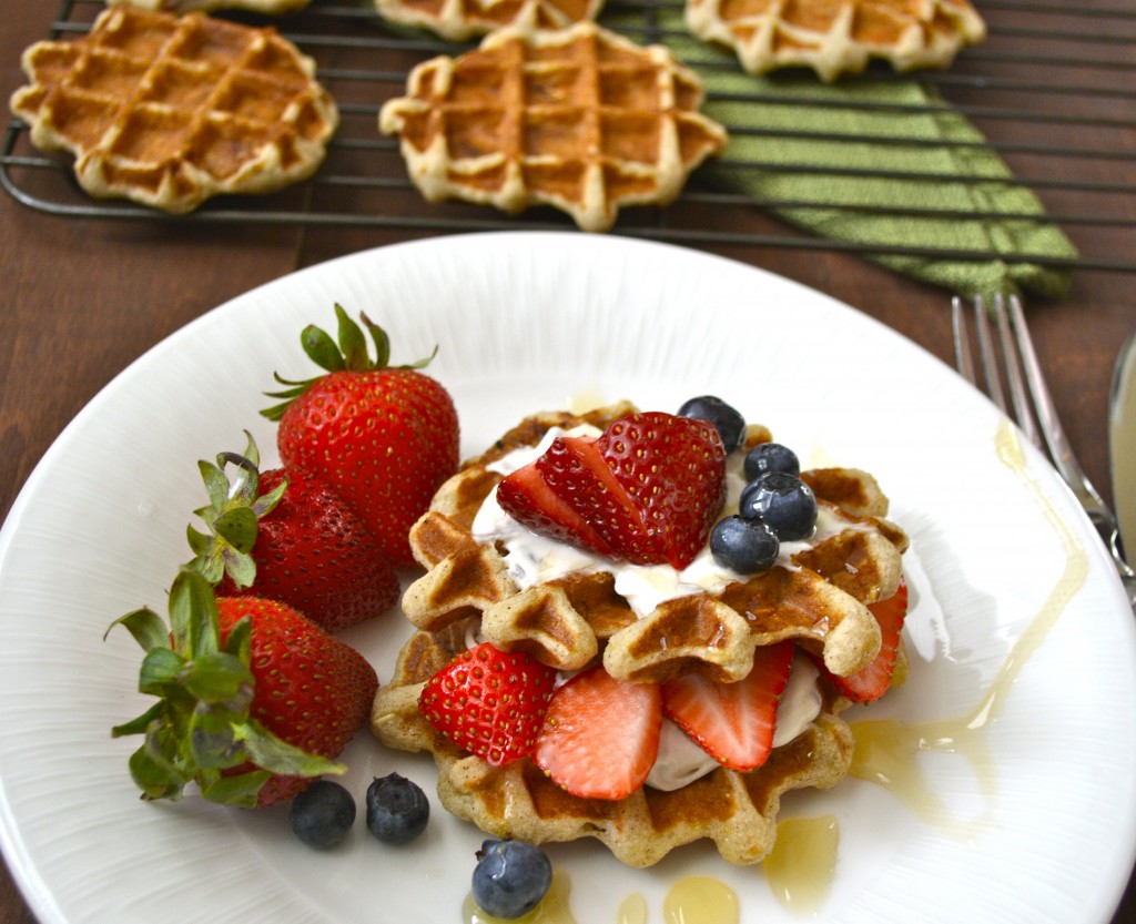 Banana Nut Waffles