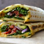 Grilled Zucchini Hummus Wrap + VIDEO