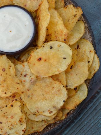 Learn how to make deliciously crispy, crunchy Homemade Potato Chips! 