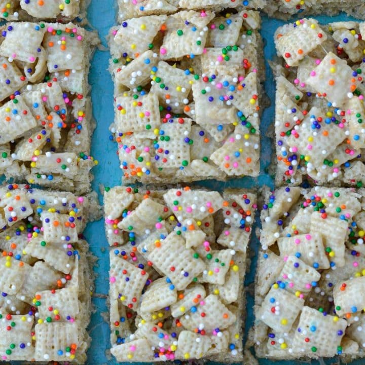 Cake Batter Bars