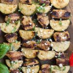 Grilled Chicken and Zucchini Skewers (keto + low carb)