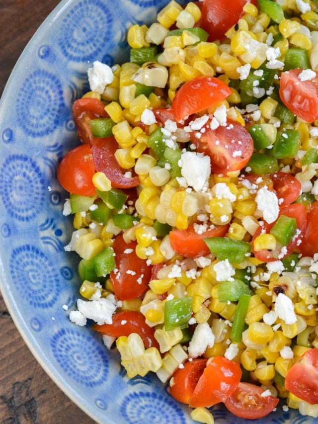 Sweet Corn Salad Story Maebells