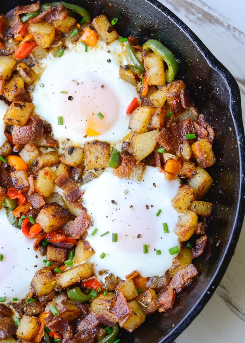 Spicy Breakfast Skillet Hash