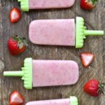 Fresh Strawberry and Vanilla Pudding Pops