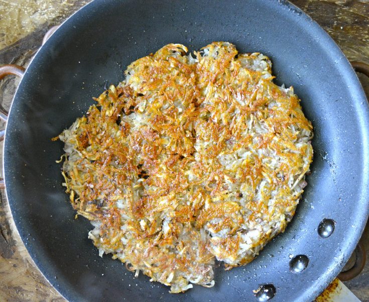 Crispy Shredded Hash Browns - The Midwest Kitchen Blog