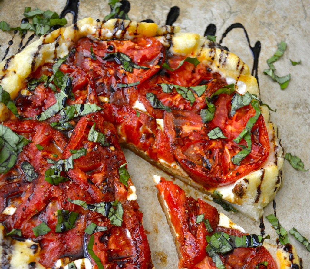 This Caprese Galette with Balsamic Vinegar Reduction is a simple, yet impressive dish everyone will love!