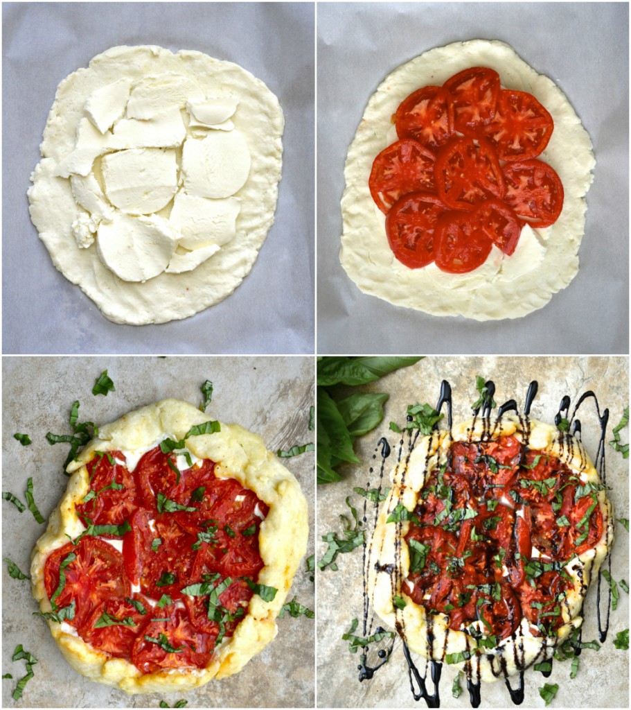 This Caprese Galette with Balsamic Vinegar Reduction is a simple, yet impressive dish everyone will love!