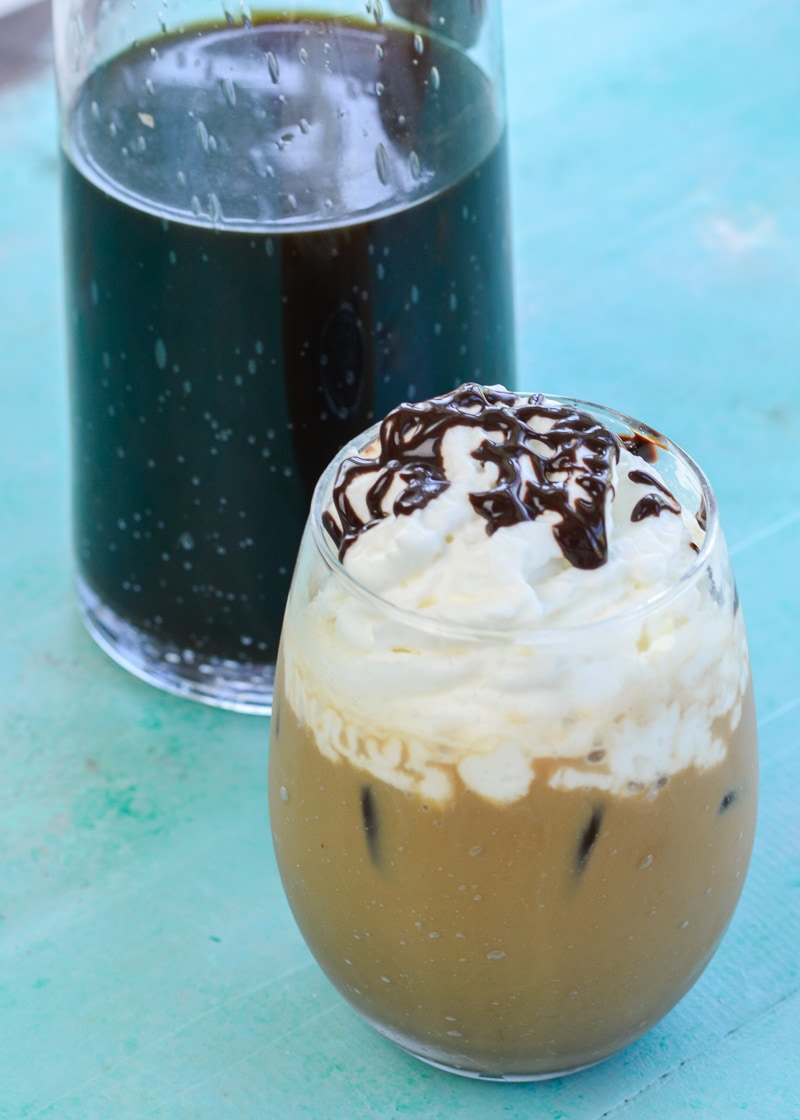 This easy Iced Mocha requires just five basic ingredients and a few minutes to make! Low carb, keto-friendly recipe options are included!