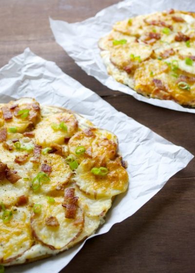 What can be better than potatoes, bacon, ranch and cheese?! All the things you love about a Loaded Baked Potato in Pizza form! 