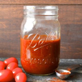 Homemade Enchilada Sauce ...a super simple sauce from scratch, so much better than the canned stuff! #glutenfree www.maebells.com