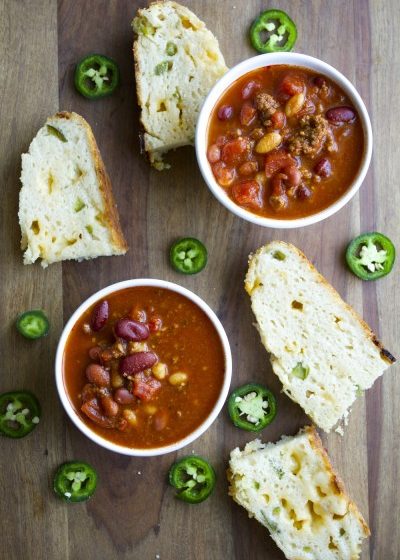 The very best gluten free bread: Smoked Gouda + Jalapeño Beer Bread #glutenfree www.maebells.com