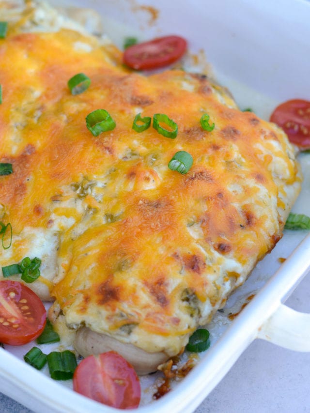 Cheesy Chicken Bake - Maebells