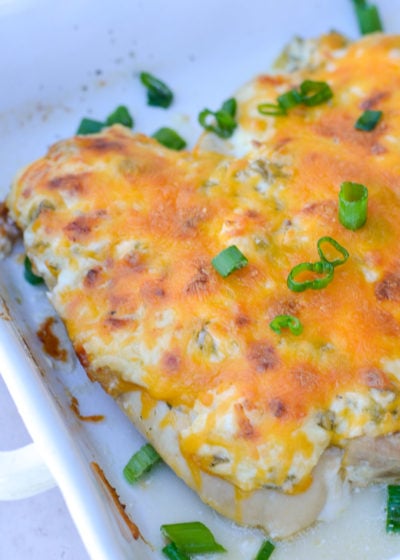 Cheesy Chicken Bake (keto + low carb)