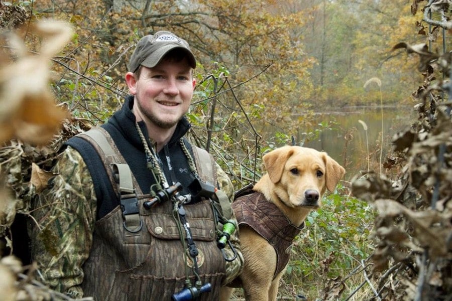 Mr. Maebell and Copper couldn't dream of a better way to spend a morning than being in the bottoms, looking for ducks!