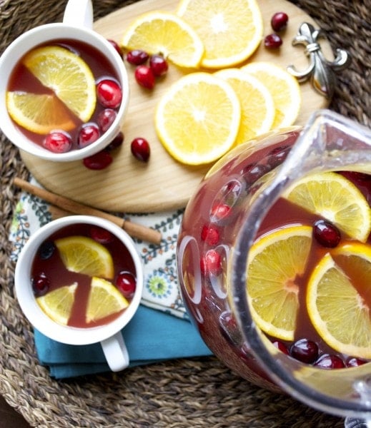 Cranberry Pineapple Spice Tea, wonderfully comforting spice tea perfect for winter!