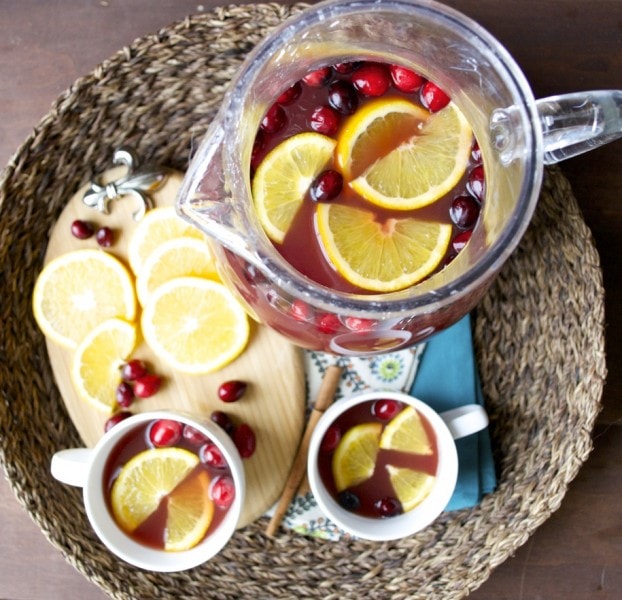 Cranberry Pineapple Spice Tea, wonderfully comforting spice tea perfect for winter!