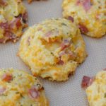 Keto Ham and Swiss Biscuits