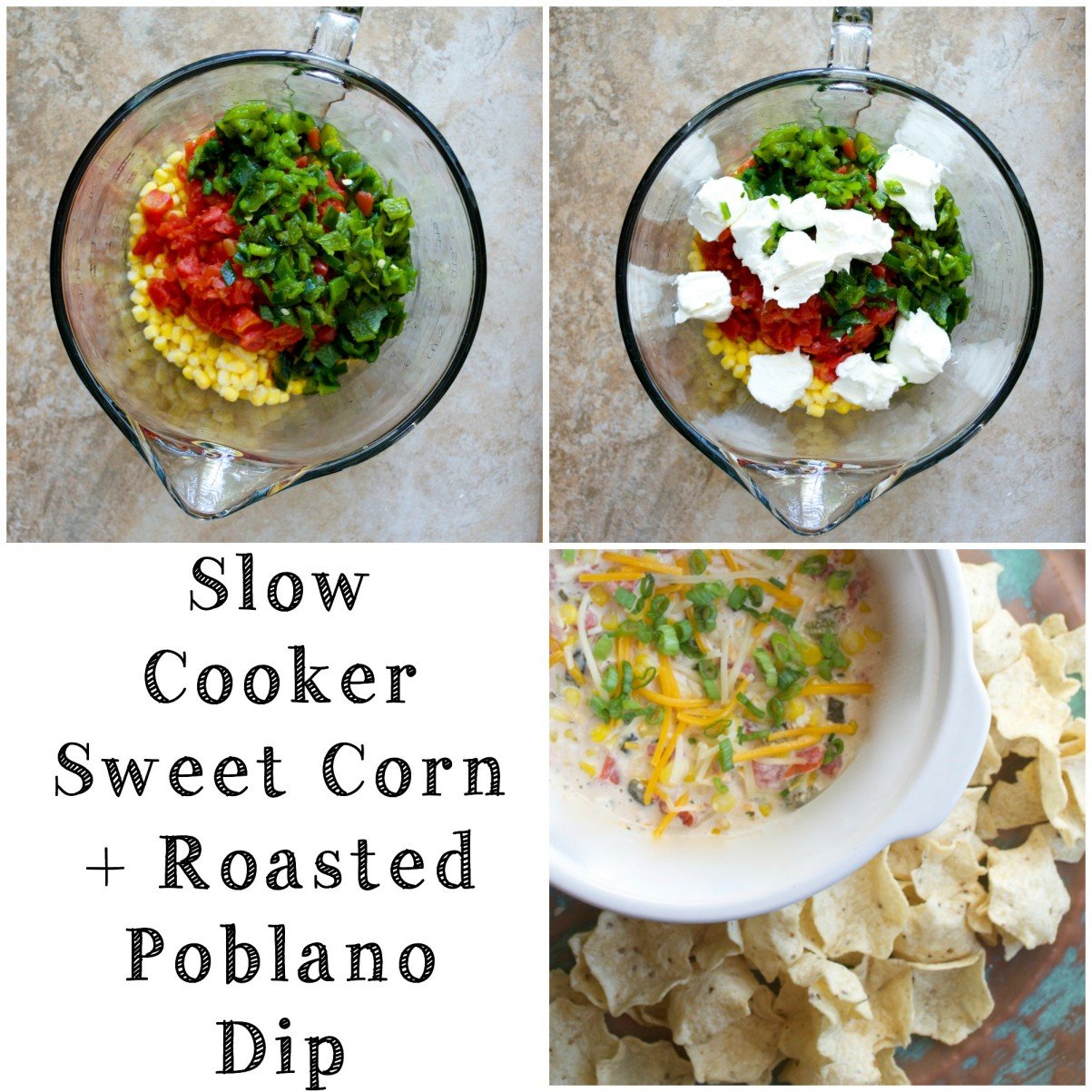Slow Cooker Sweet Corn Dip makes for an impressive appetizer without any work! Just toss your ingredients in the slow cooker and come home to a creamy, cheesy dip!