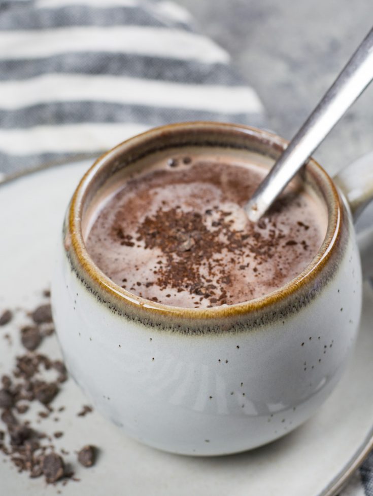 Keto Hot Cocoa with Espresso Whipped Cream (keto + low carb) Maebells