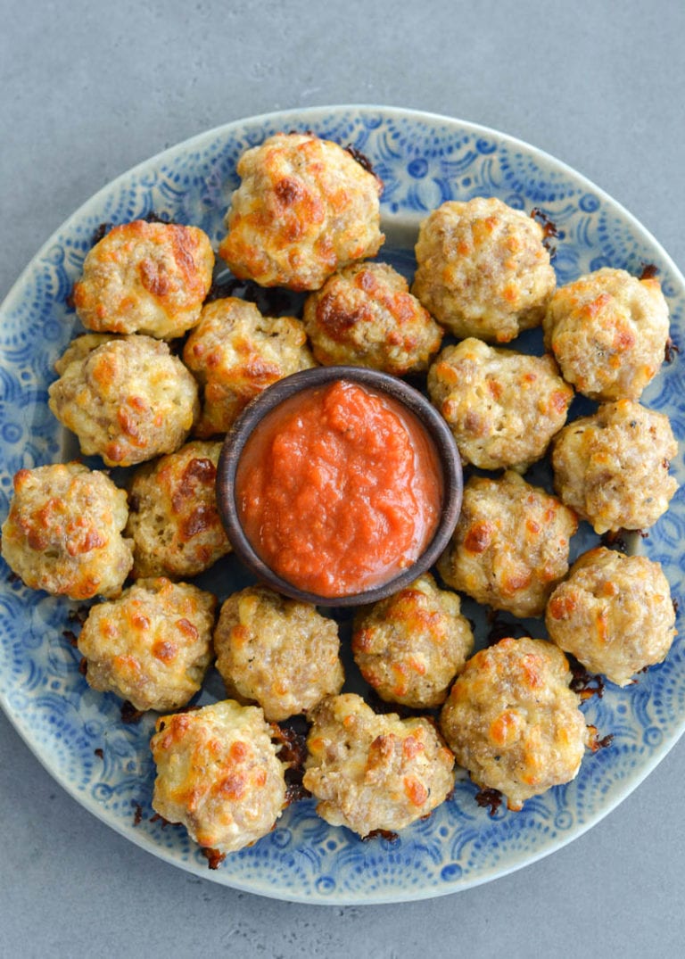 Easy Italian Sausage Balls Maebells
