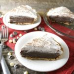 No Bake Peppermint Mocha Pie