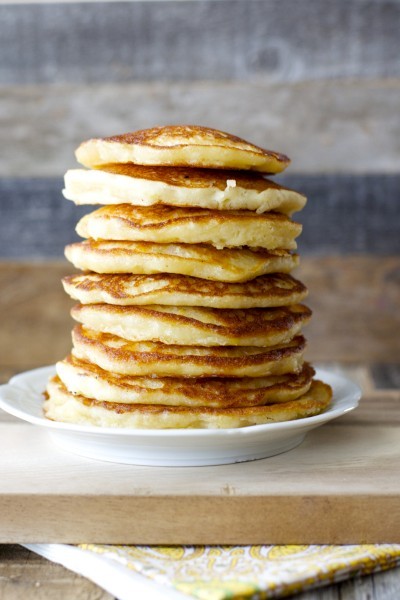 Pina Colada Pancakes! A fun tropical breakfast you will love! And totally gluten free!