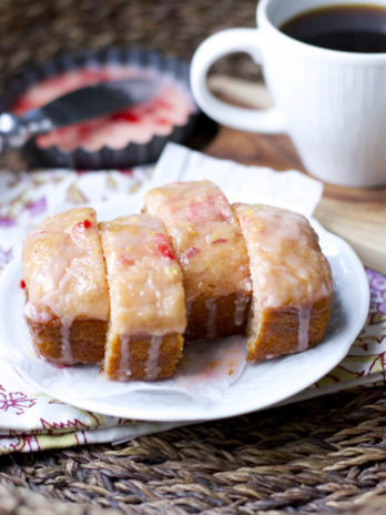 Super simple Strawberry Lemon Bread that tastes just like spring! Bursting with fresh berries and lemon juice!