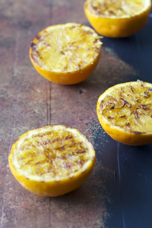 Ginger Grilled Oranges