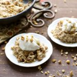 Peanut Butter Honey Apple Crisp