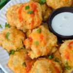 Cheesy Buffalo Chicken Bites (keto + low carb)