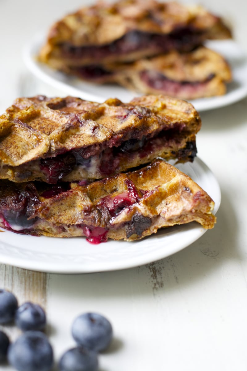 Sausage, Egg, and Cheese Stuffed Waffle - Stuffed Waffle Makers