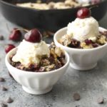 Chocolate Covered Cherry Crisp