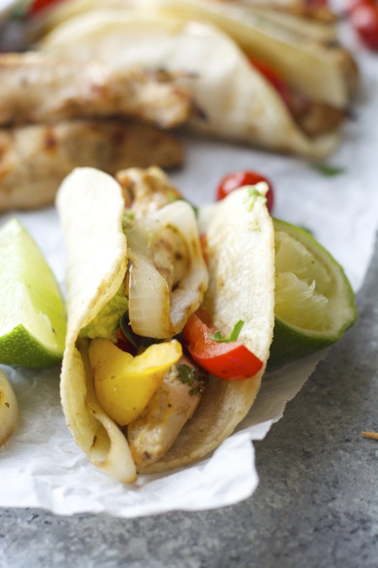 Jalapeño Lime Chicken Fajitas Maebells